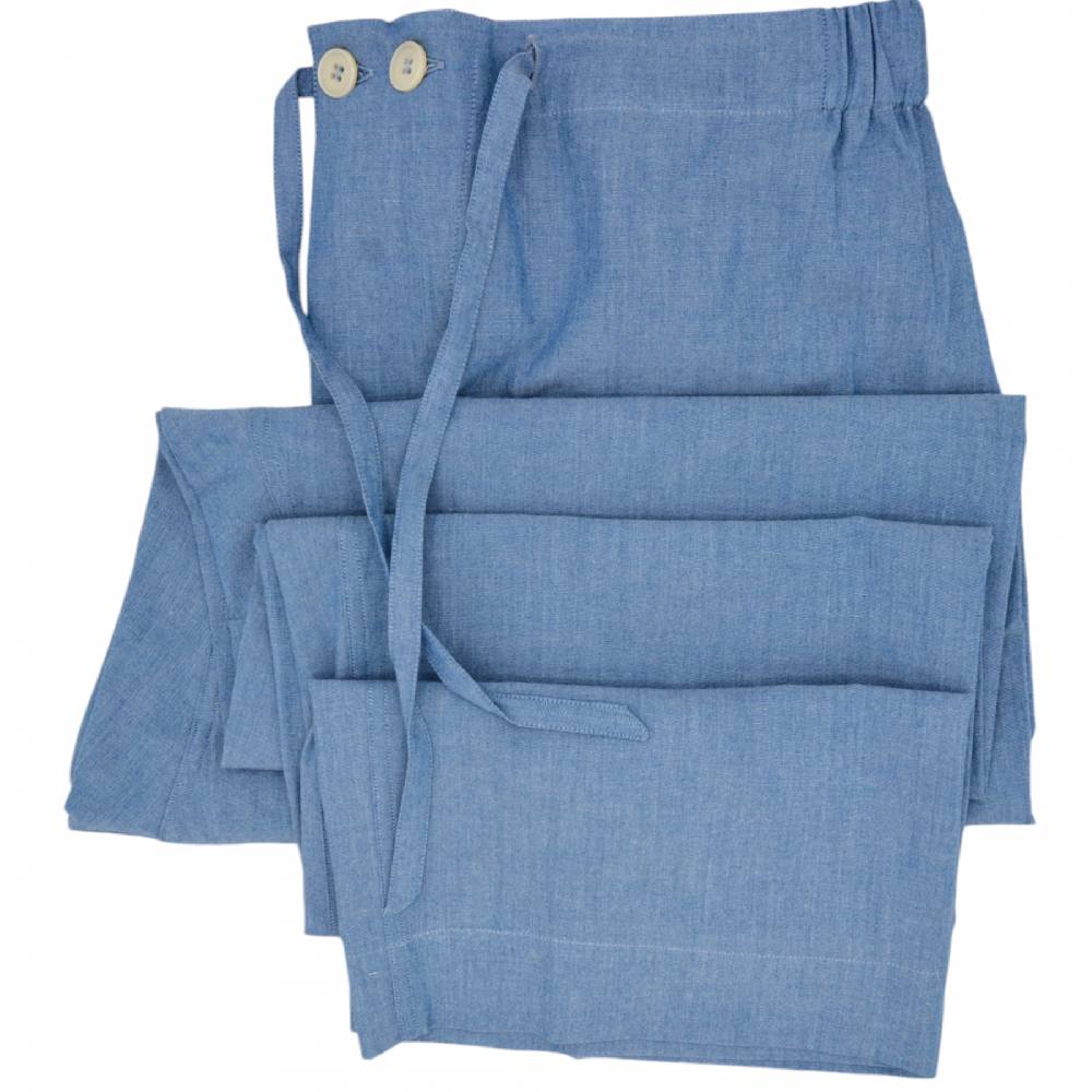 Roberto Ricetti PIGIAMA VENEZIA - CHAMBRAY PROFILO ROSSO Shopping Online