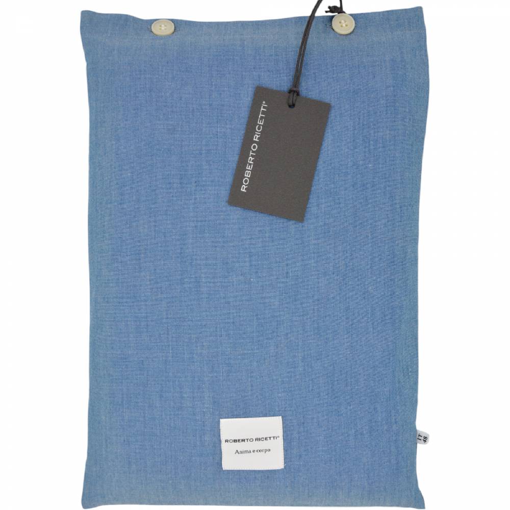 Roberto Ricetti PIGIAMA VENEZIA - CHAMBRAY PROFILO ROSSO Shopping Online