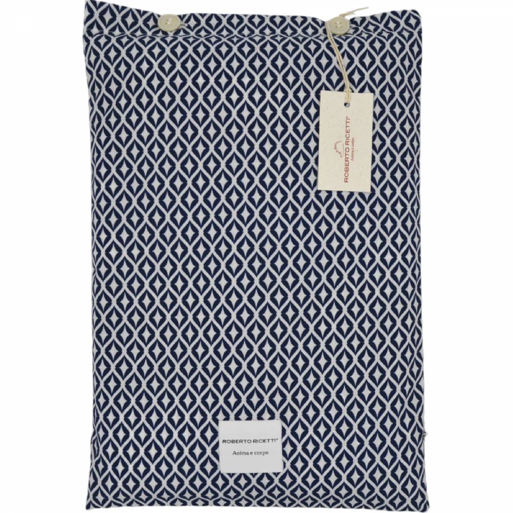 Roberto Ricetti PIGIAMA AME LUNGO - ROMBI BLU Presa
