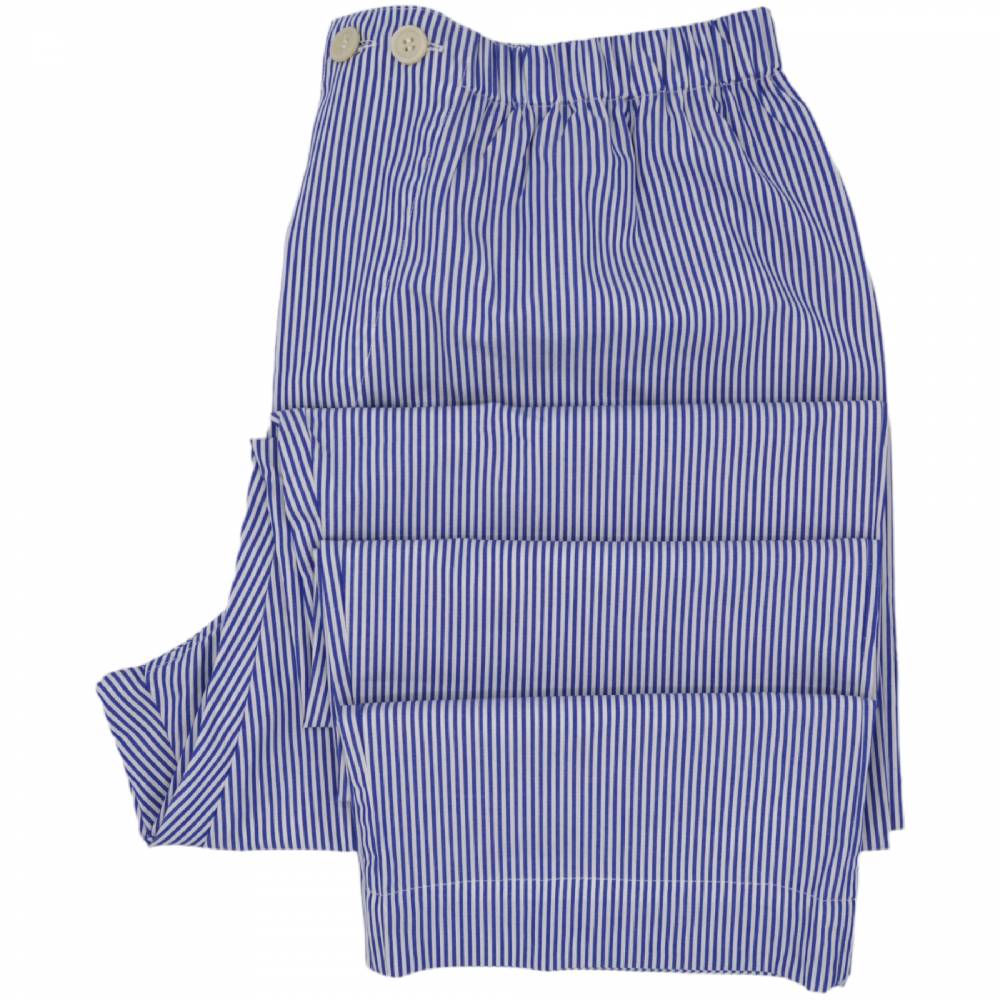 Roberto Ricetti PIGIAMA ESSENTIAL LUNGO - RIGA BIANCA E BLU Shopping Online
