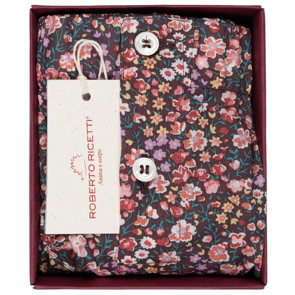 Roberto Ricetti BOXER COULOTTE DONNA - LIBERTY FIORE Spedizione Gratuita