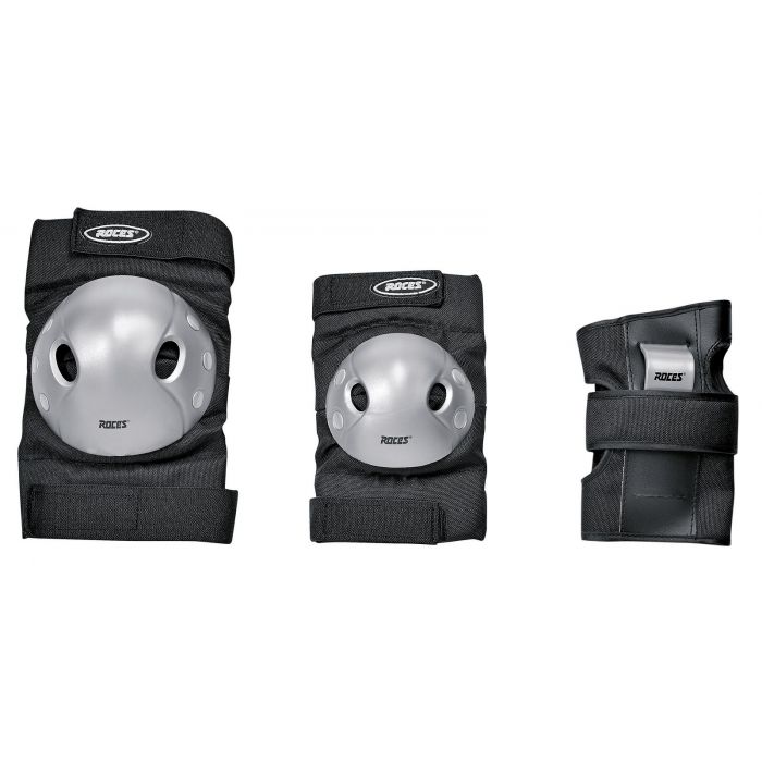 Roces JR EXTRA THREE-PACK black/grey Soddisfazione Garantita