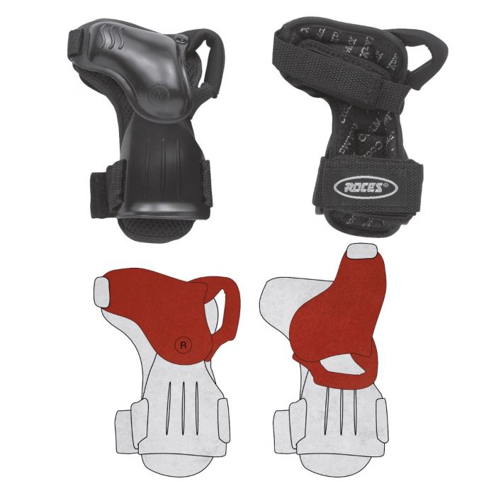Roces WSAFE PIVOTING WRISTGUARDS Acquista Ora