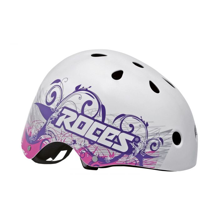 Roces TATTOO AGGRESSIVE HELMET mat white violet Online
