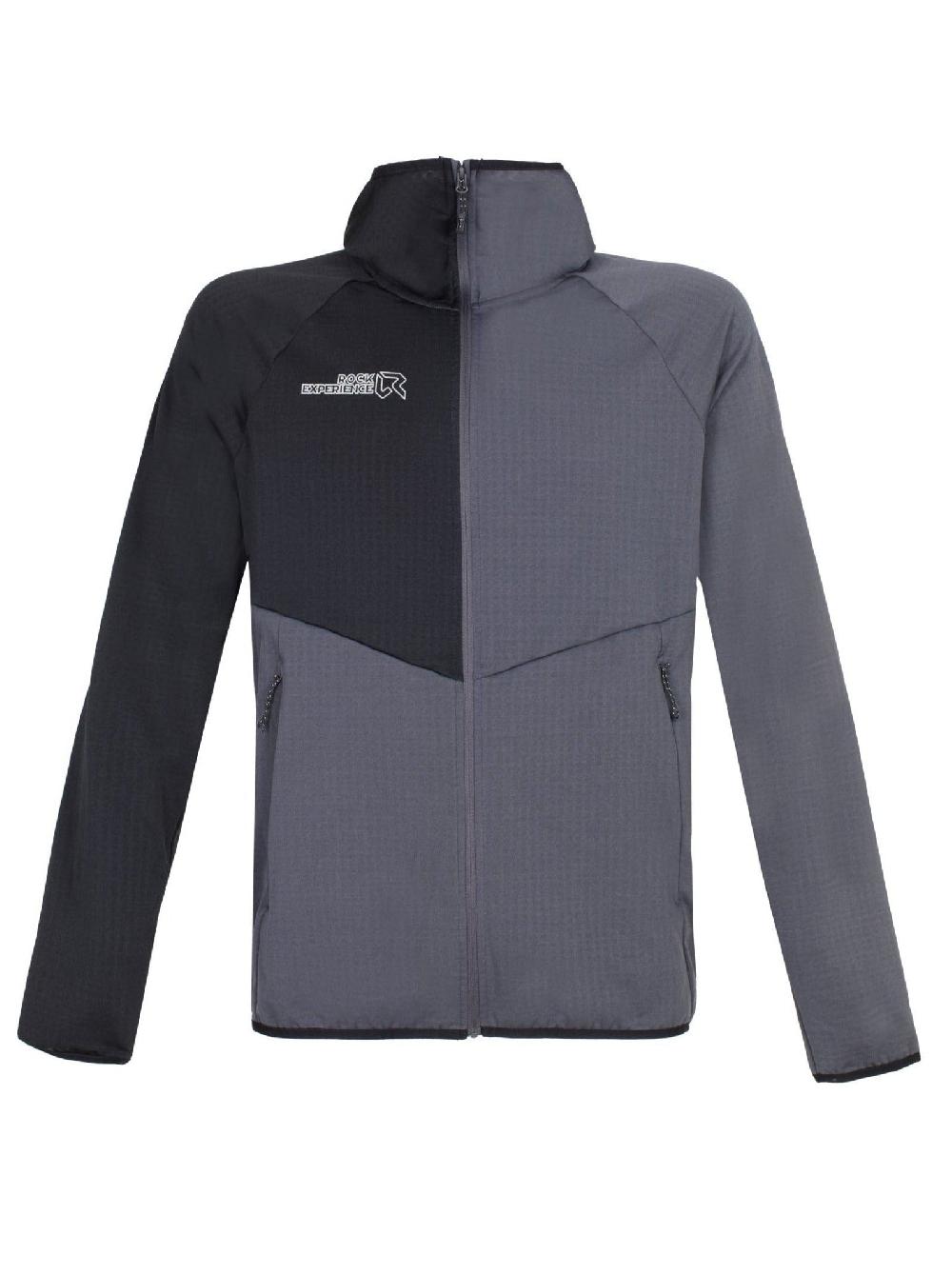 Rock Experience Re.Albatross felpa full zip con cappuccio uomo Offerta