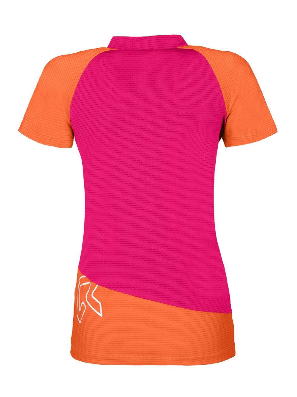 Rock Experience Merlin SS HZ maglia t-shirt half zip donna Offerte