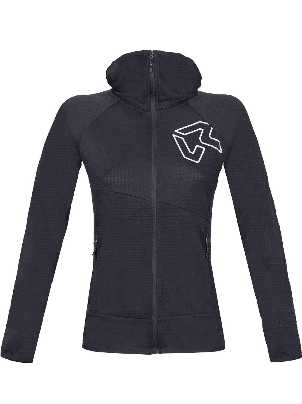 Rock Experience Zebra Hoodie pile tecnico donna In Linea