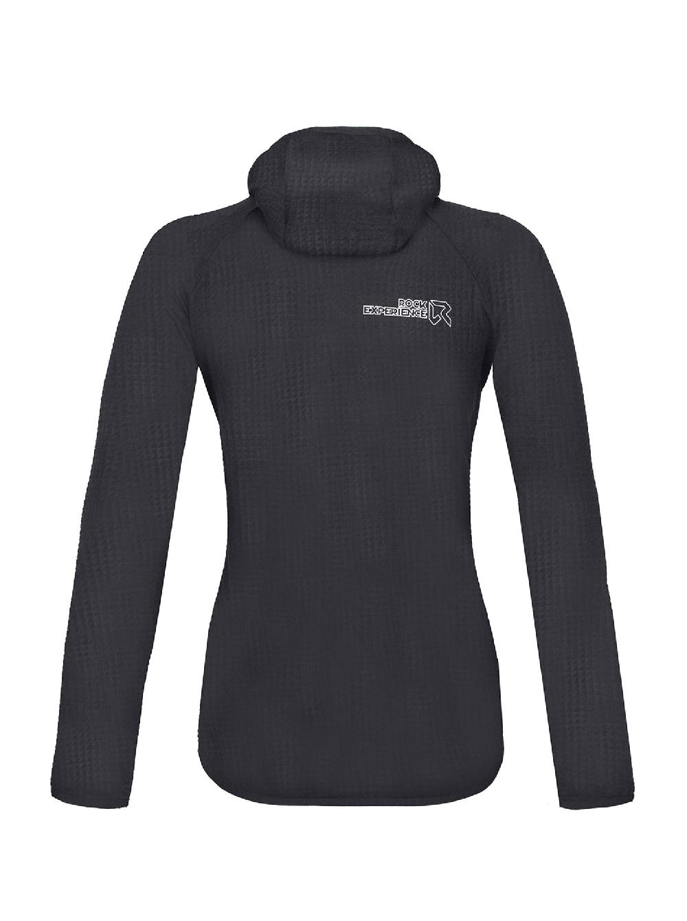 Rock Experience Zebra Hoodie pile tecnico donna In Linea