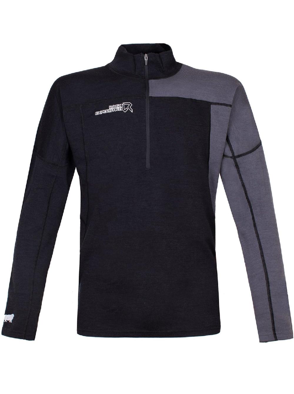 Rock Experience Moonstone HZ t-shrit half zip intimo termico uomo Vendita Economica