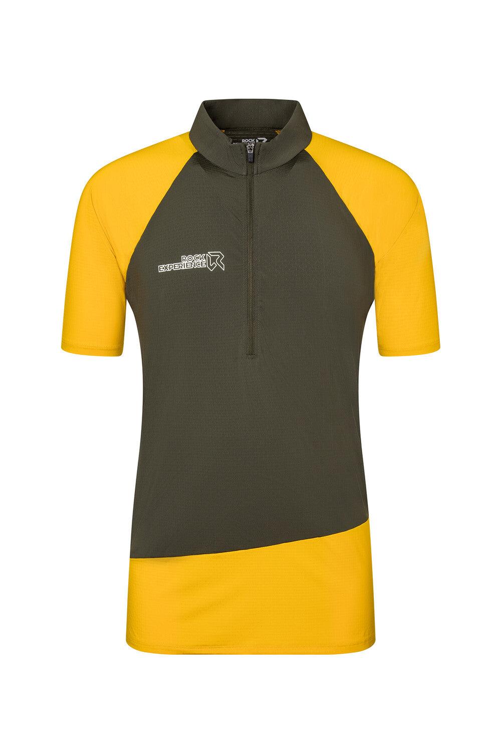Rock Experience Merlin SS HZ maglietta half zip uomo Sostegno trimestrale