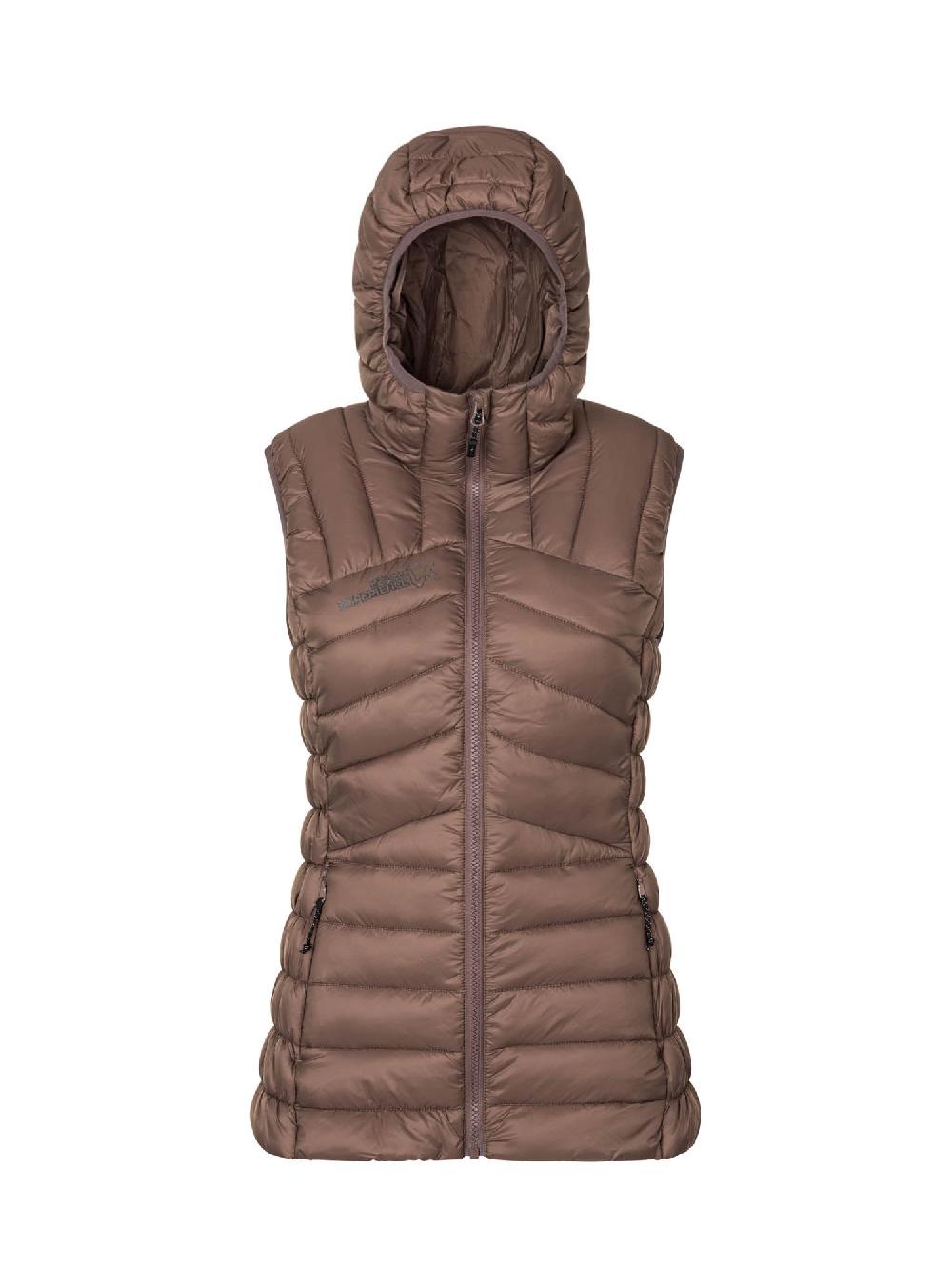 Rock Experience Re.Cosmic piumino smanicato ecosostenibile donna SAMPLE Latest fashion