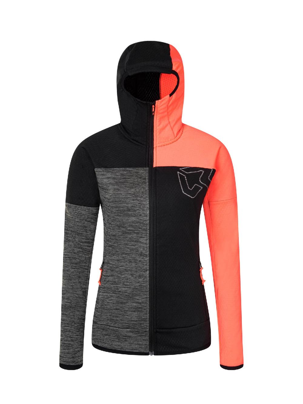 Rock Experience Kobra hoodie FZ felpa donna SAMPLE Enormi sconti