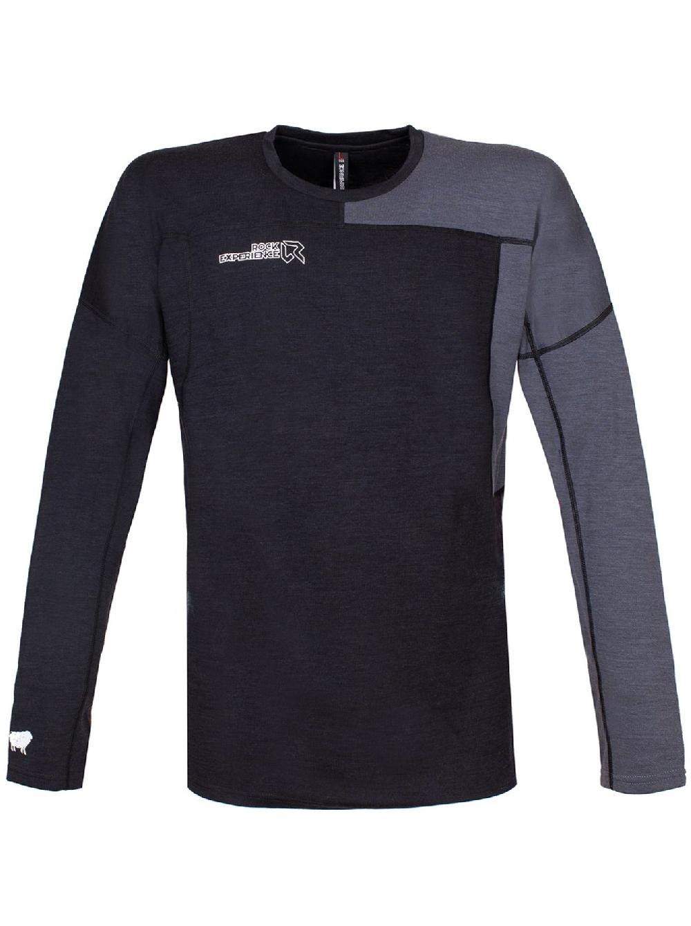 Rock Experience Moonstone LS t-shrit full zip intimo termico uomo Vendita calda