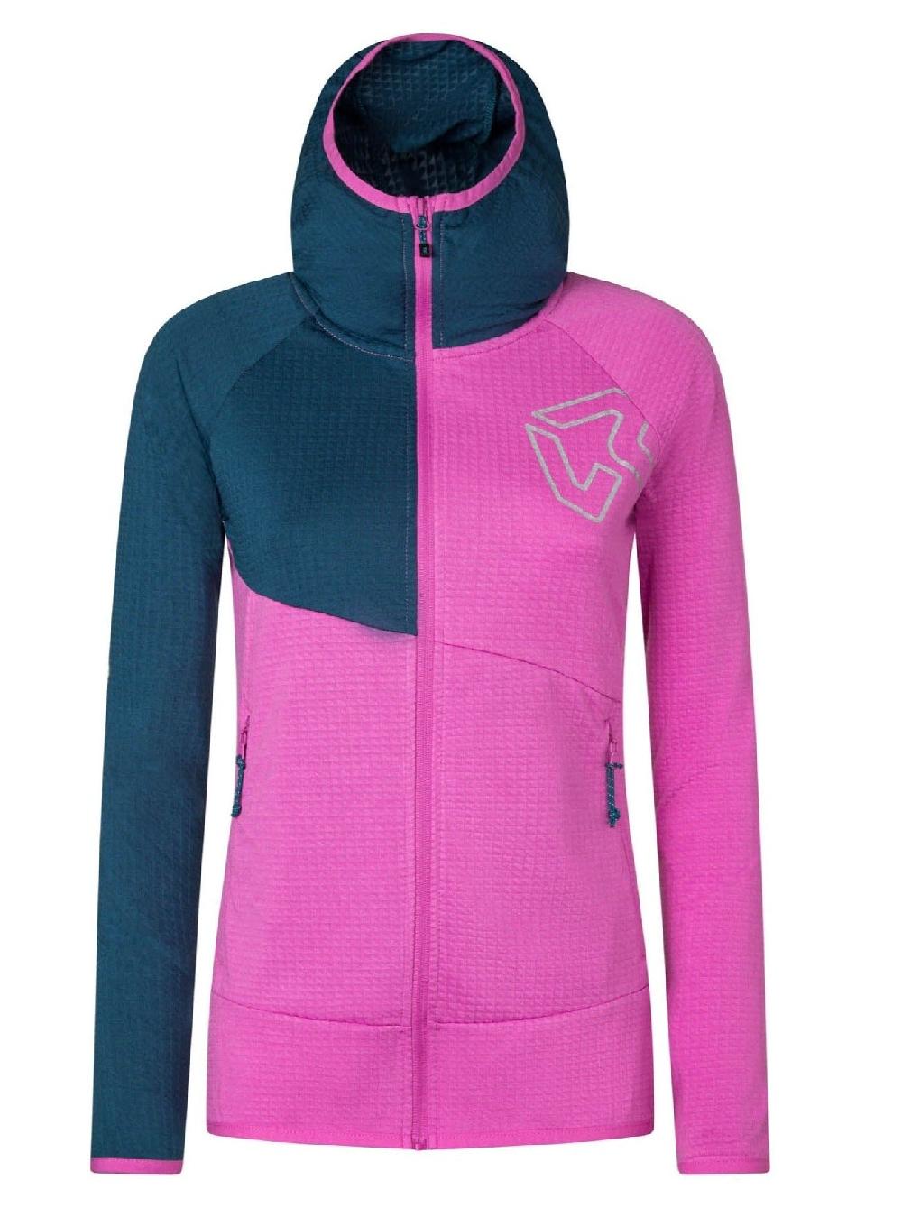 Rock Experience Zebra Hoodie pile tecnico donna Offerte stagionali