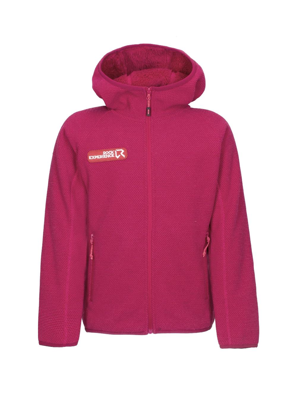 Rock Experience Crystal hoodie FZ Felpa bvambino SAMPLE