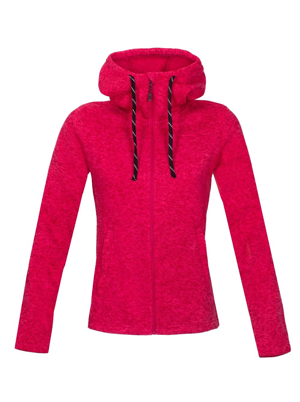 Rock Experience Berna M.Hoodie felpa pile donna SAMPLE