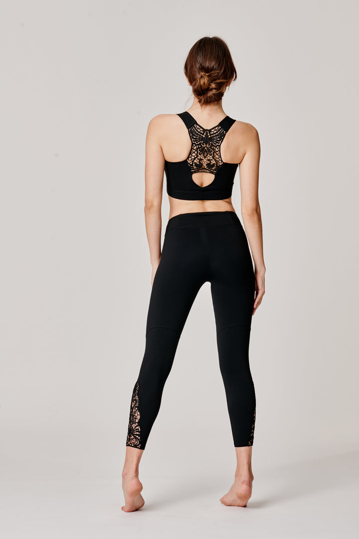 Sàpopa Poppy Black Lace Bra Sconto
