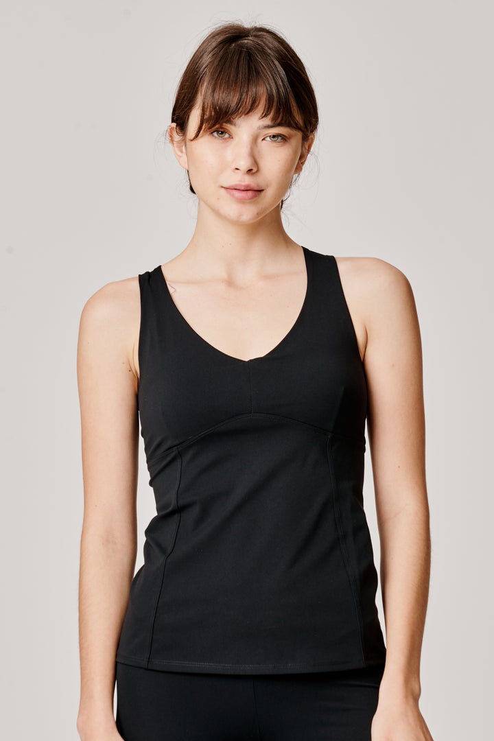 Sàpopa Tulipano Grey Lace Tank Top Nuovo