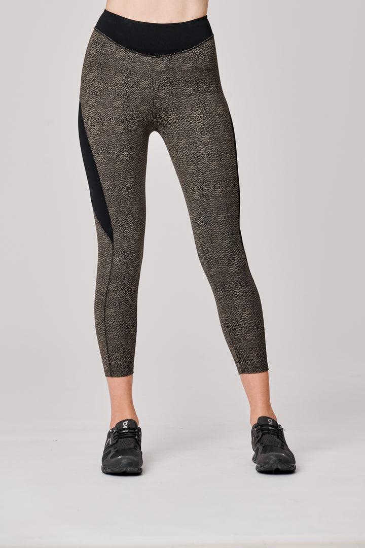 Sàpopa Valeria Crop Green Mud Leggings Promozione Limitata