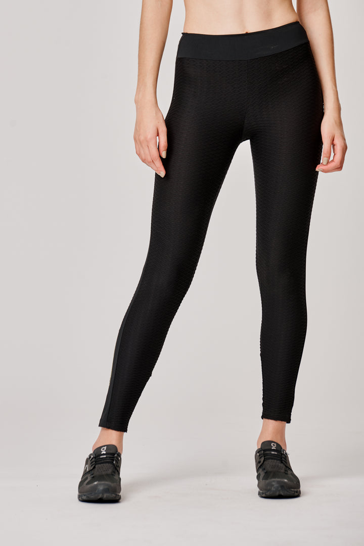 Sàpopa Lalla 3D Texture Yellow Leggings Nuovo