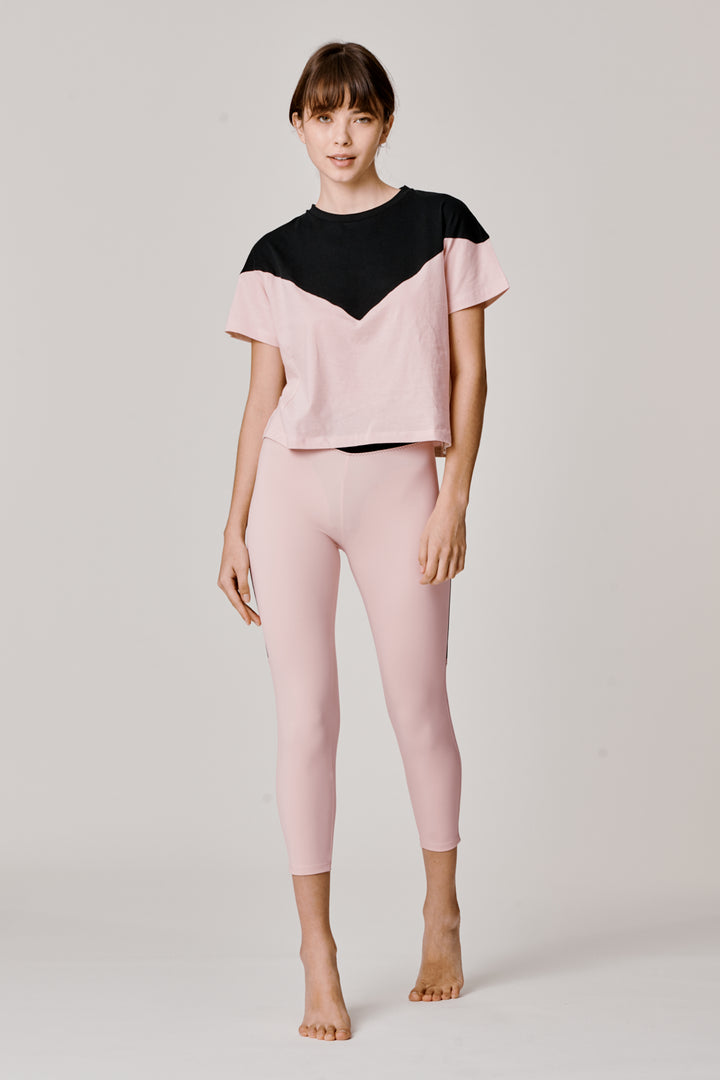 Sàpopa Valeria Crop Pink Leggings Promozione