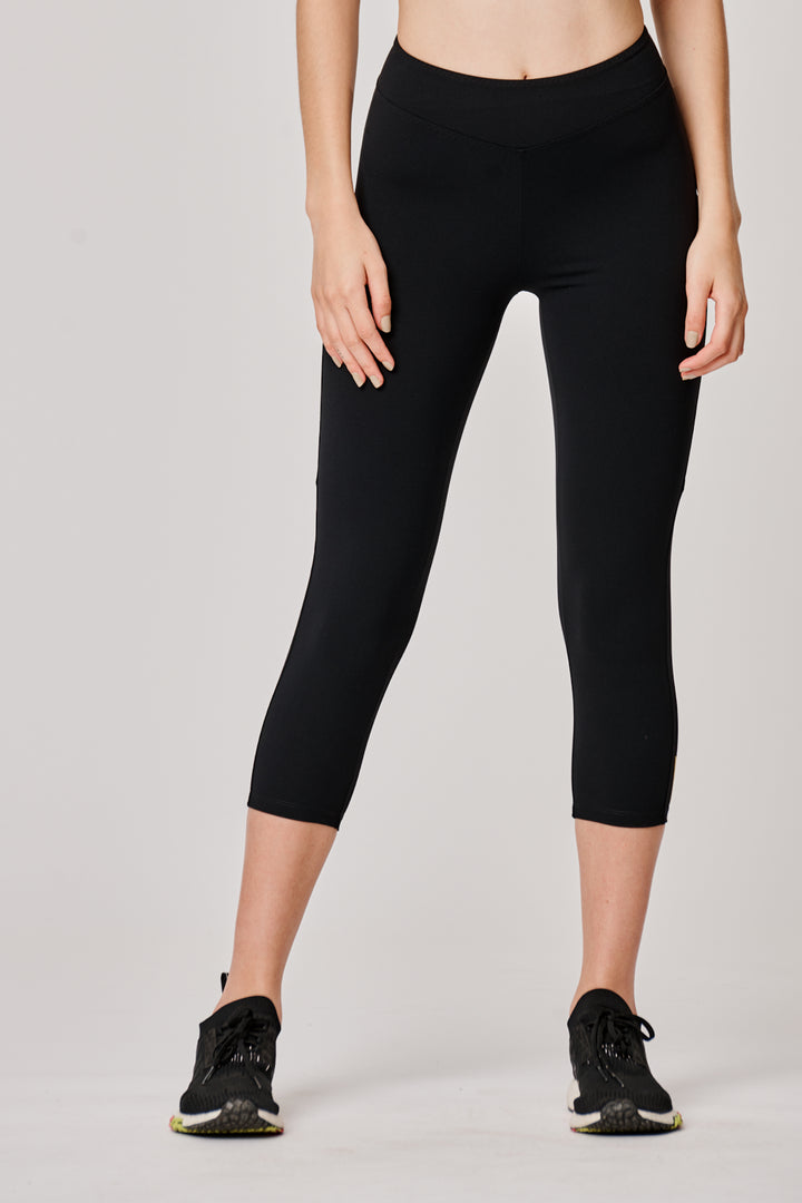 Sàpopa Valeria Crop Black Leggings Fino Al -60%