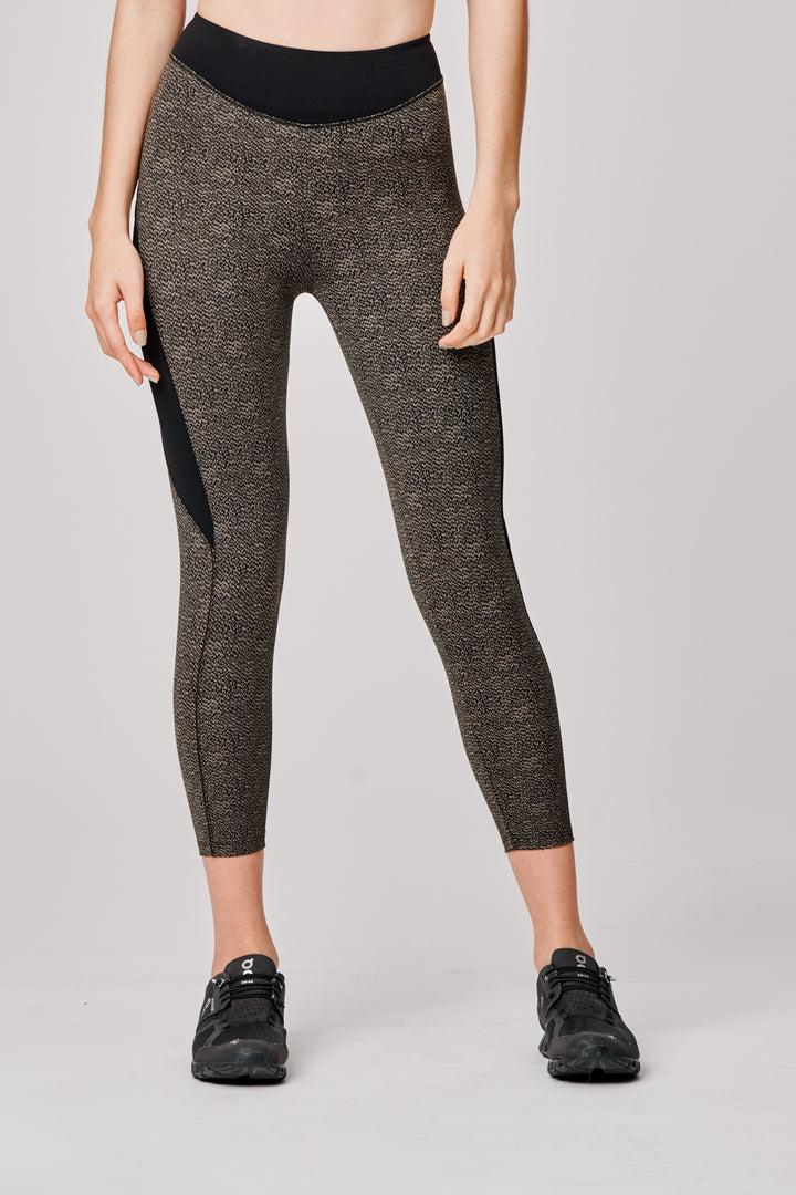 Sàpopa Valeria Crop Green Mud Leggings Promozione
