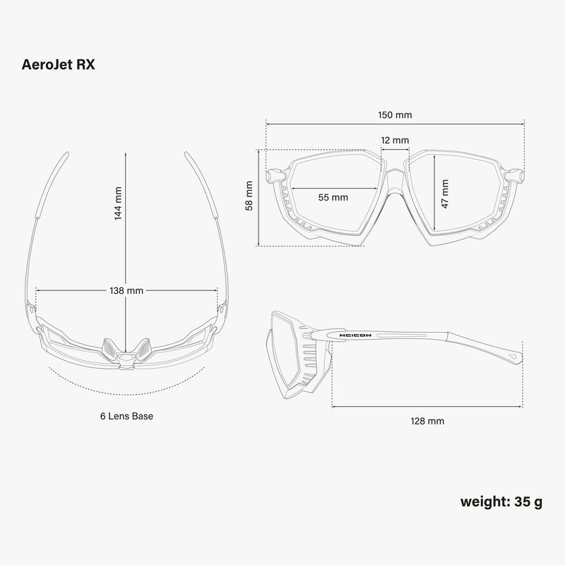 Scicon Aerojet Occhiale da vista per Ciclismo Cristallo Online