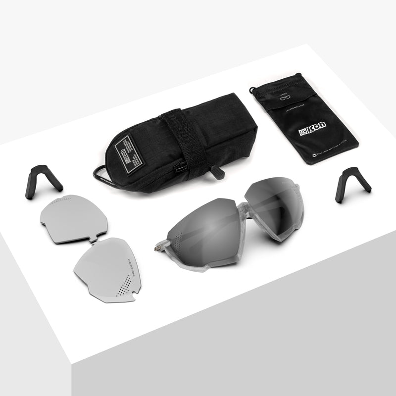 Scicon Aerojet Occhiali Ciclismo Cristallo/Argento Outlet