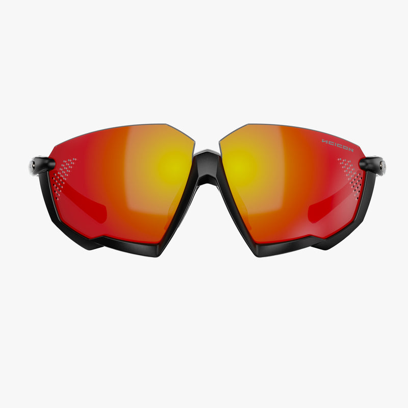 Scicon Aerojet Occhiali Ciclismo Nero/Rosso Sconto