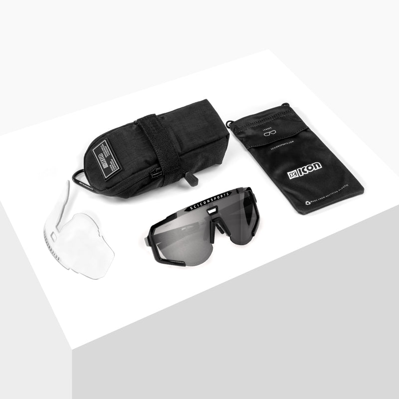 Scicon Occhiali Sportivi Aeroscope Antracite/Argento Offerte
