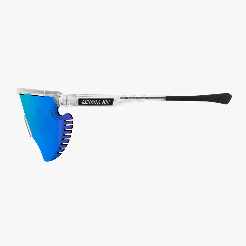 Scicon Occhiali Sportivi Aerowing Lamon Cristallo/Lente Blu 2025