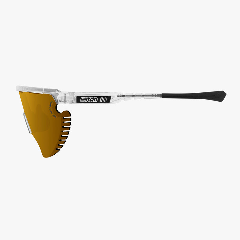 Scicon Occhiali Aerowing Lamon Cristallo/Lente Bronzo Specchiata In Linea