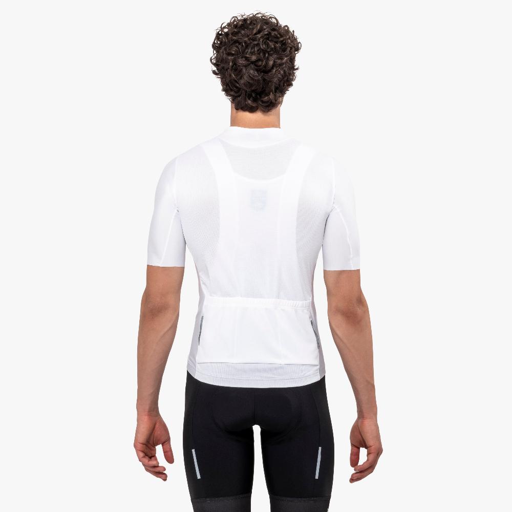 Scicon Maglia Ciclismo X-OverSpace Agency 02 Bianco Vendita Calda