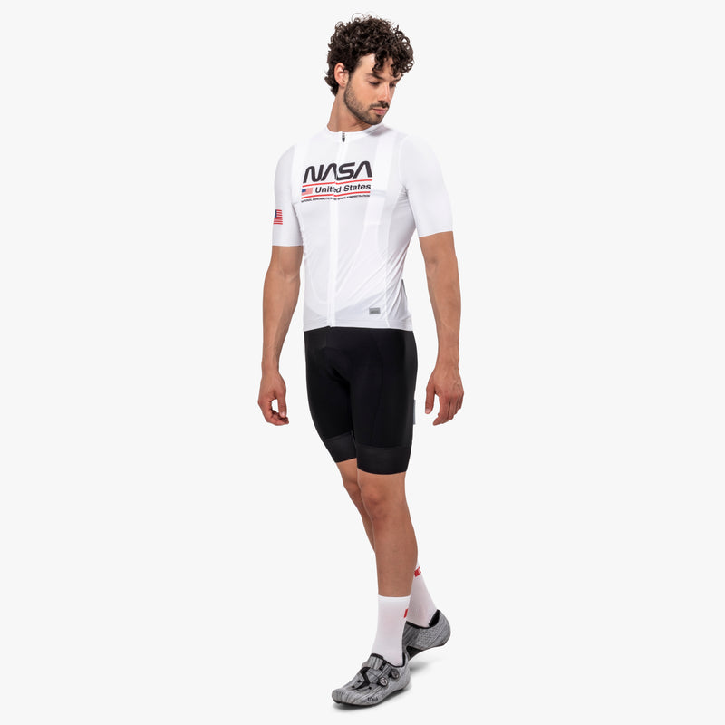 Scicon Maglia Ciclismo X-OverSpace Agency 02 Bianco Vendita Calda