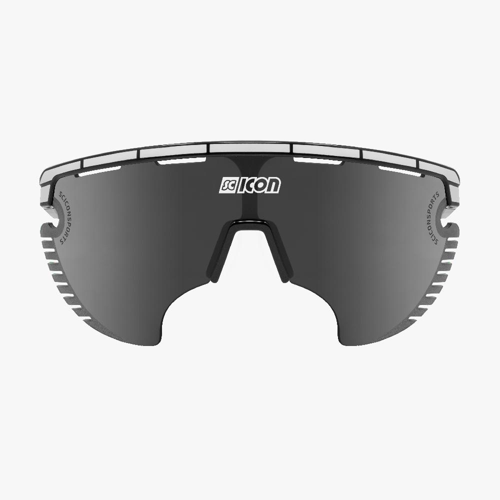 Scicon Occhiali Sportivi Aerowing Lamon Neri/Lente Argento Specchiata Vendite Flash