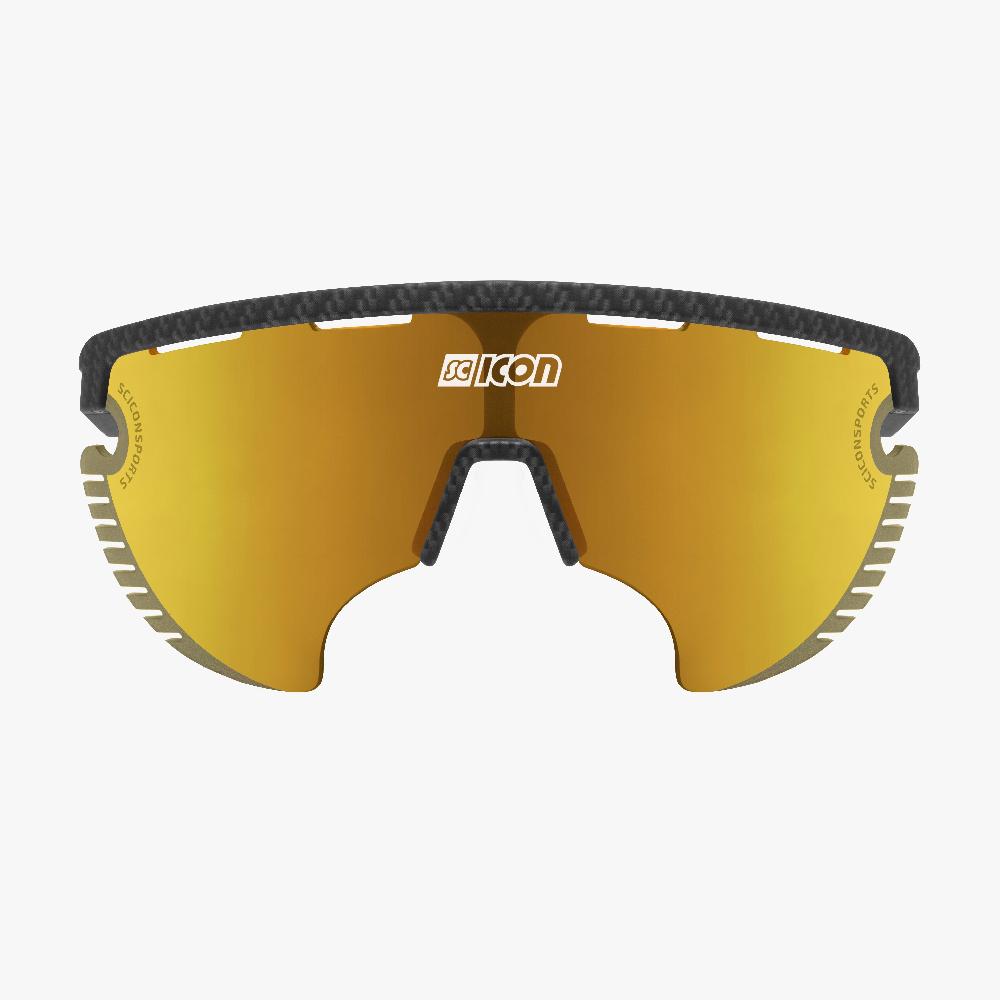 Scicon Occhiali Sportivi Aerowing Lamon Carbon/Lente Bronzo Specchiata 2025