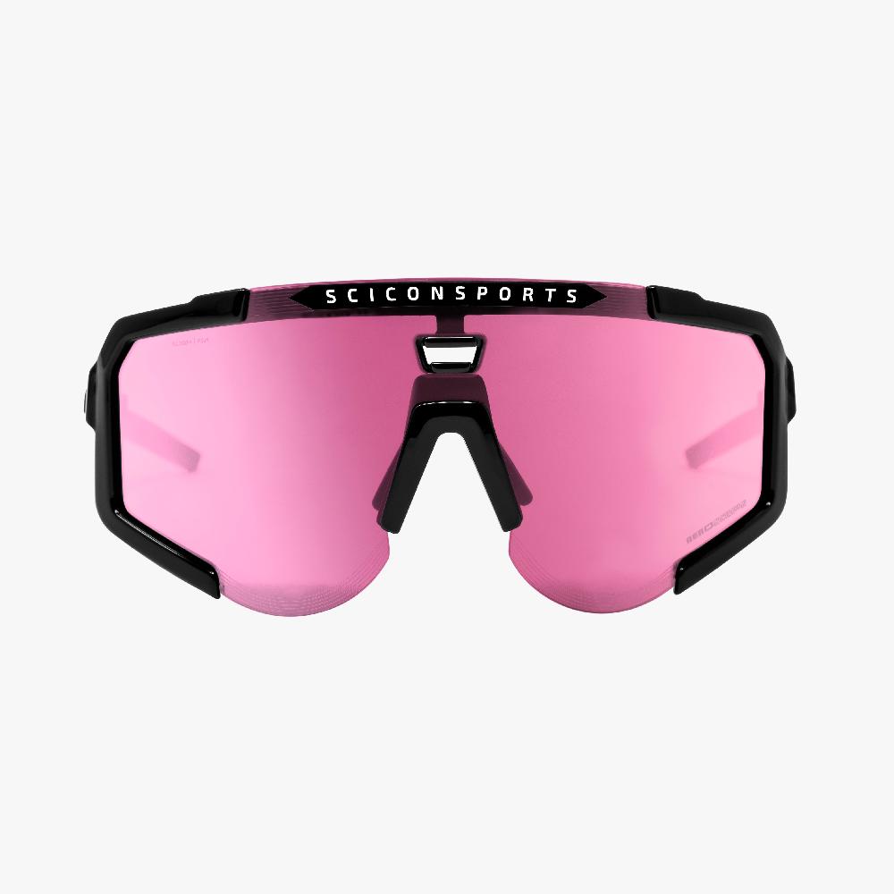 Scicon Occhiali Sportivi Aeroscope Nero/Rosa Trasporto libero internazionale