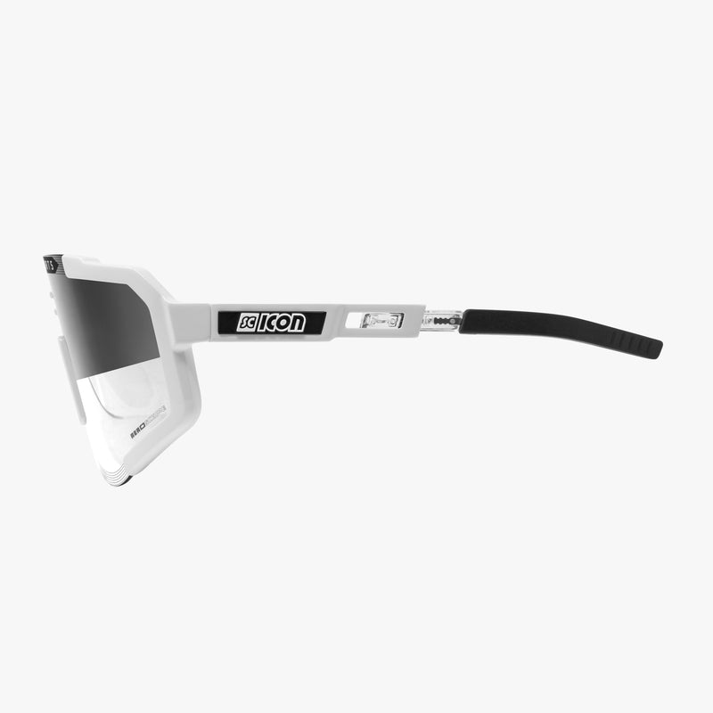 Scicon Occhiali Sportivi Aeroscope Bianco/Argento Italia