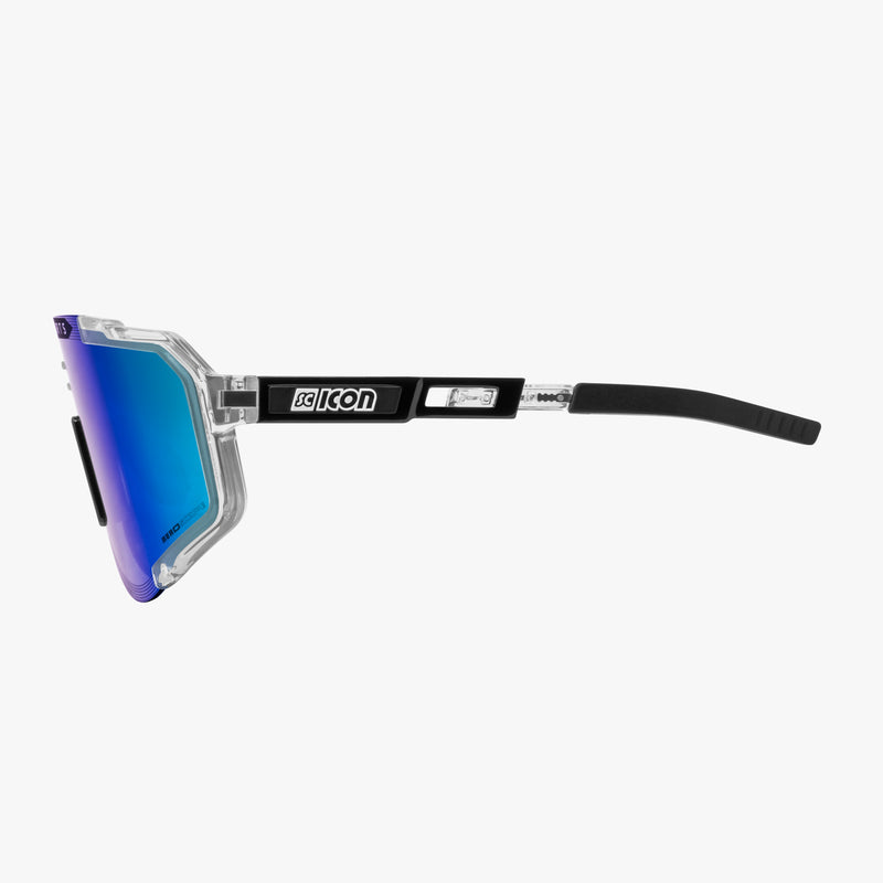 Scicon Occhiali Sportivi Aeroscope Cristallo/Blu In Linea