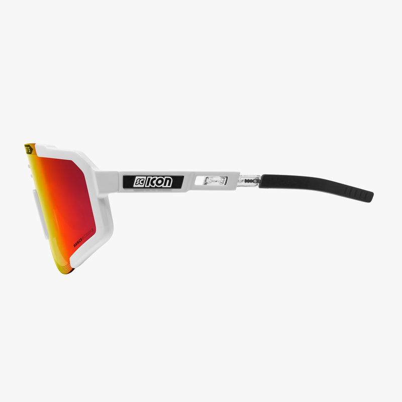 Scicon Occhiali Sportivi Aeroscope Bianco/Rosso Promozione
