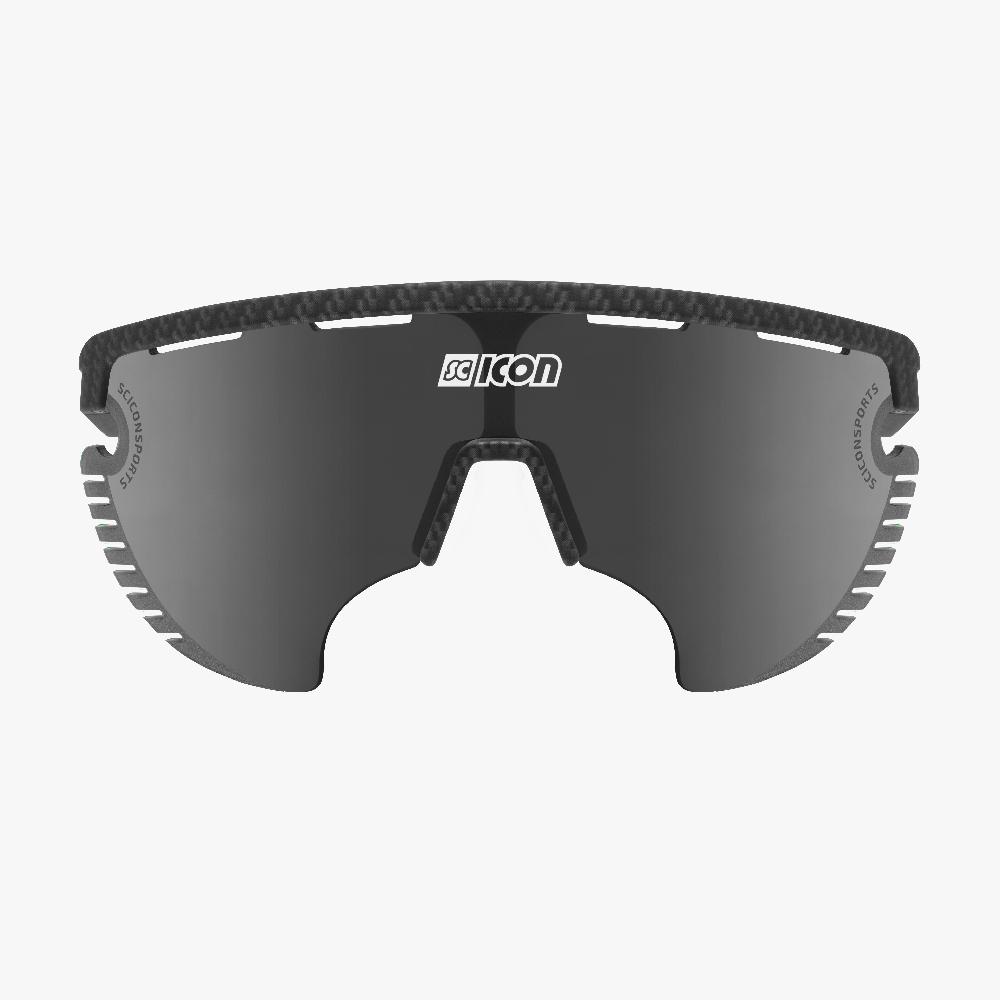 Scicon Occhiali Sportivi Aerowing Lamon Carbon/Lente Argento Specchiata Sconto