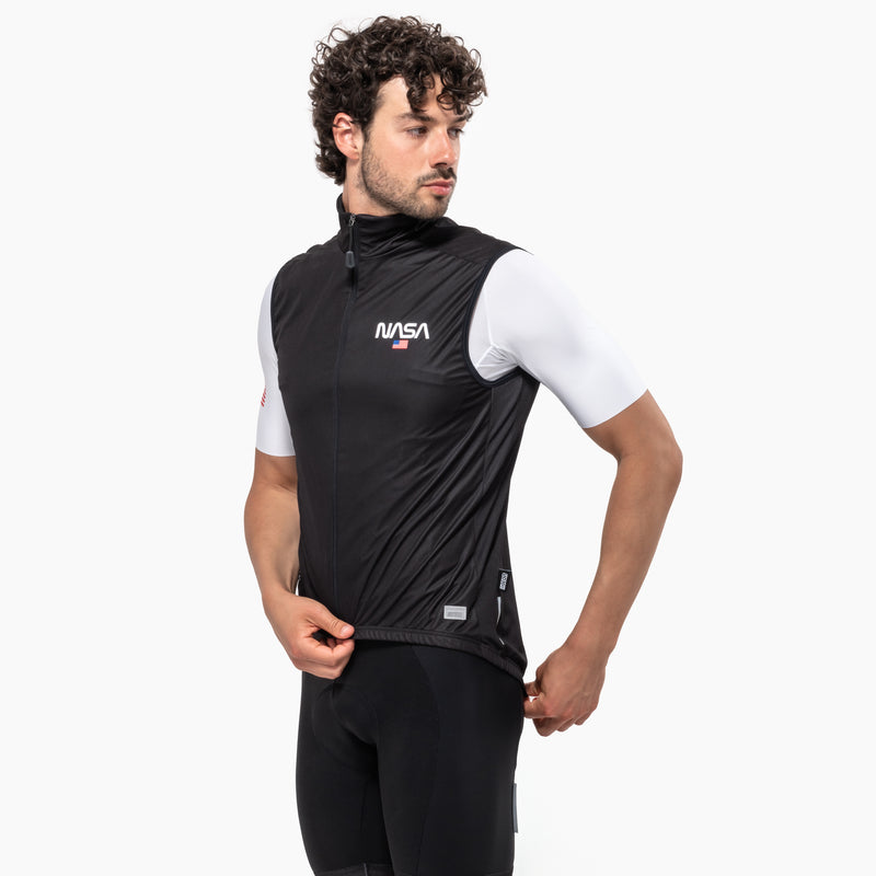 Scicon Gilet Antivento Space Agency22 Nero Vendita Economica
