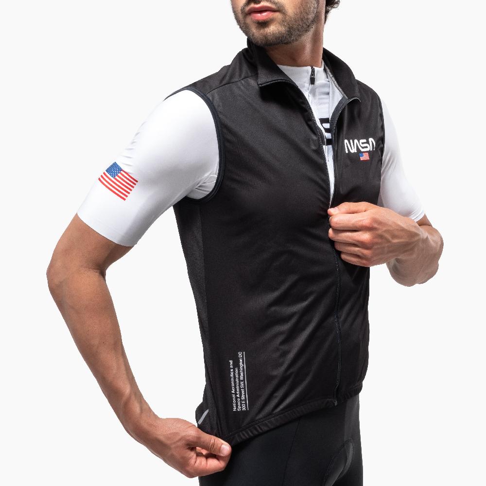 Scicon Gilet Antivento Space Agency22 Nero Vendita Economica