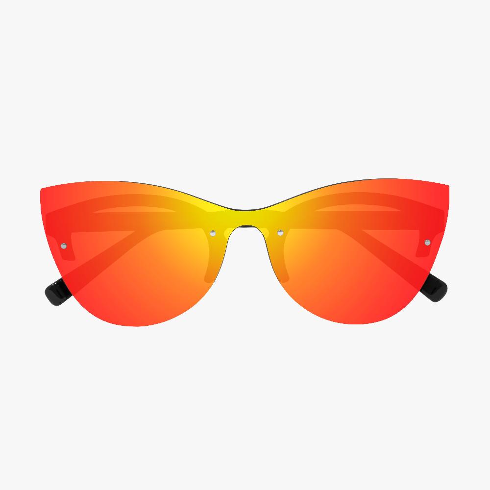 Scicon Occhiali da sole Phantom Donna Montatura Nera Lenti Rosse Vendite Flash