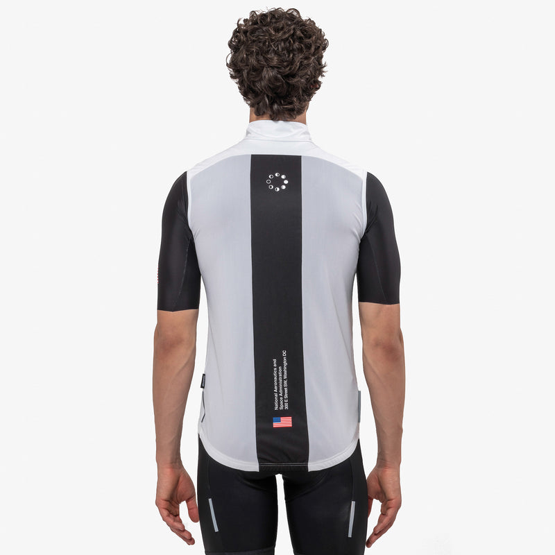 Scicon Gilet Antivento Space Agency21 Bianco Nuova