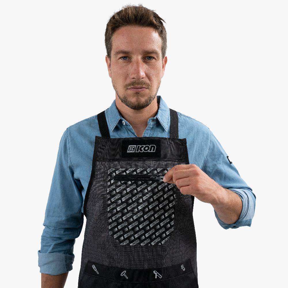 Scicon Grembiule da meccanico Scicon Sports Nero Soddisfazione Garantita