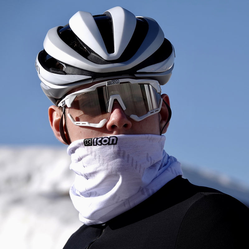Scicon Scaldacollo Bandana Multiuso Bianco Nuova