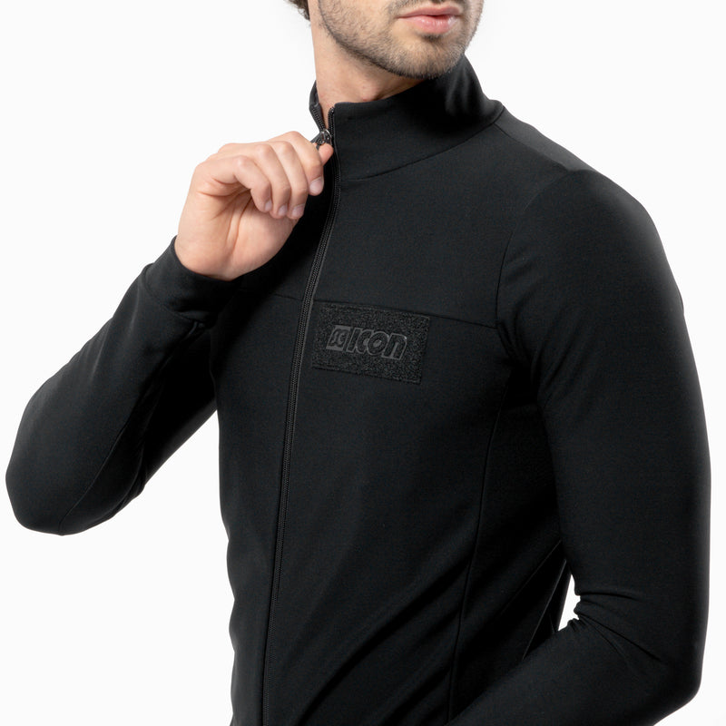 Scicon Maglia Autunnale Maniche Lunghe Nera Pezzi Unici