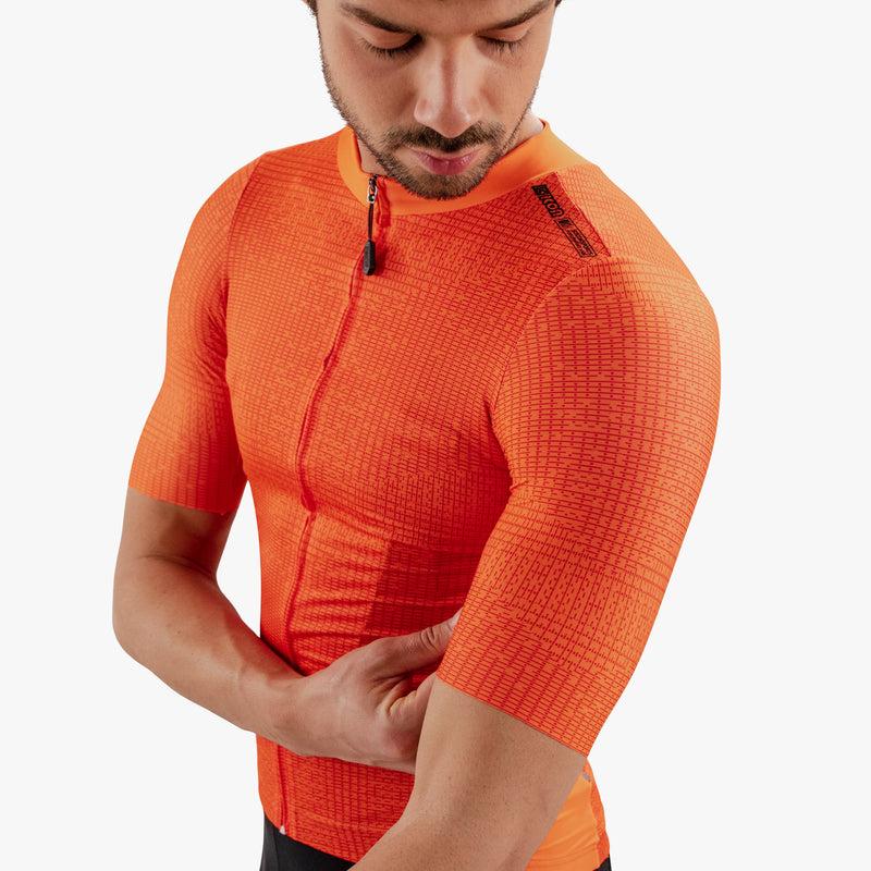 Scicon Maglia Ciclismo 9.5- X-Over Arancione Soddisfazione Garantita